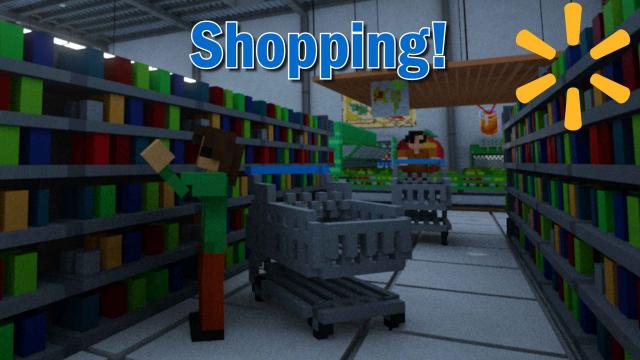 Walmart Shopping Carts (Driveable) для Teardown