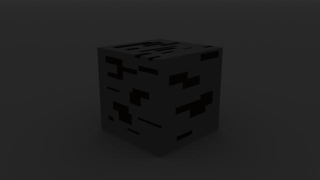 Throwable Giant Coal Block