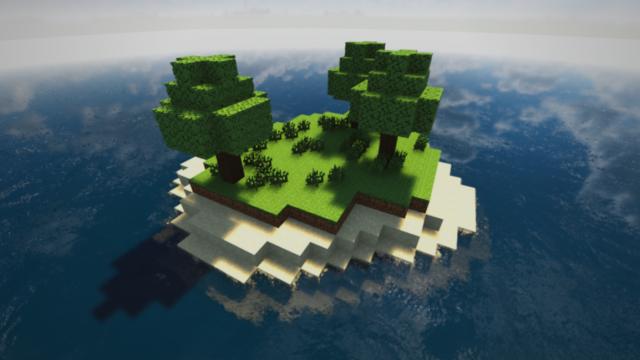 Minecraft Small island