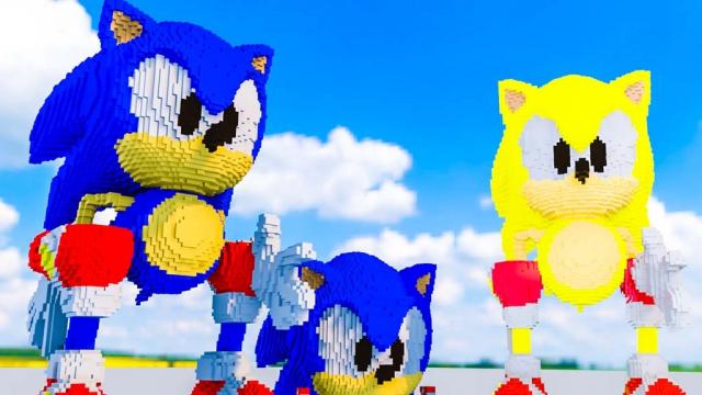 Drivable Sonic the Hedgehog & Tails Chopper