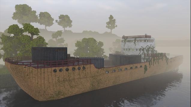 Заброшенный грузовой корабль / Abandoned Cargo Ship для Teardown