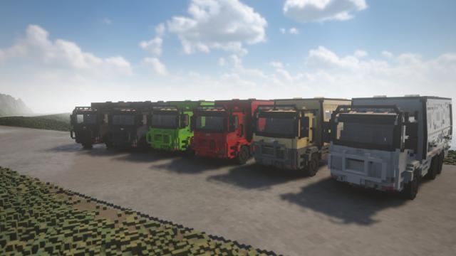 Brickade 6x6 | GTA Online [7 colors] [MP] for Teardown