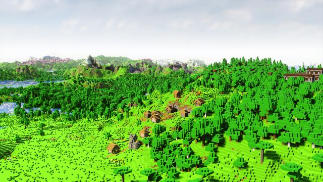 Minecraft Mini Dimensions для Teardown
