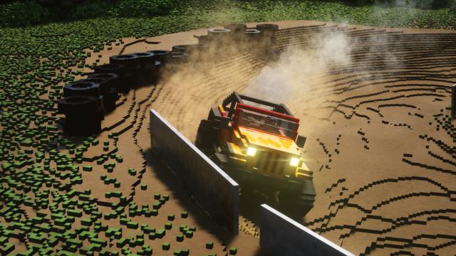 Offroad Course for Teardown