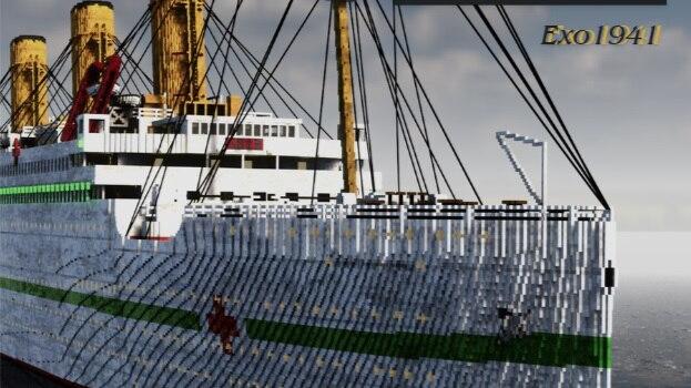 Drivable HMHS Britannic