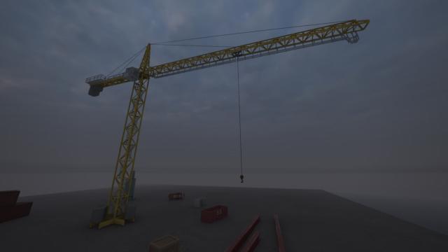 Tower crane for Teardown