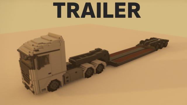 Heavy Duty Trailer for Teardown