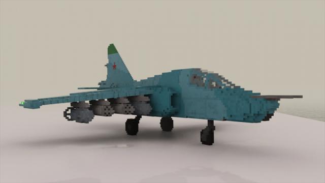 [MIG] Su-25/39 plane для Teardown