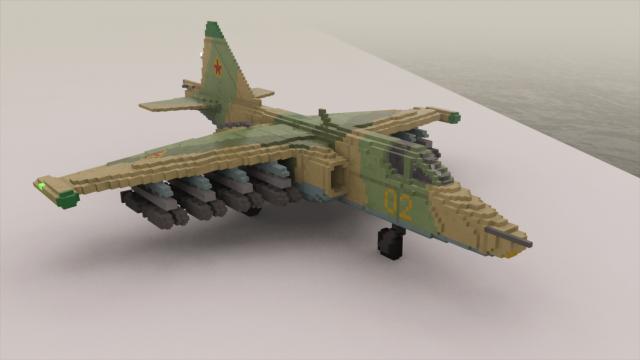 [MIG] Su-25/39 plane для Teardown