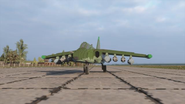 [MIG] Su-25/39 plane для Teardown