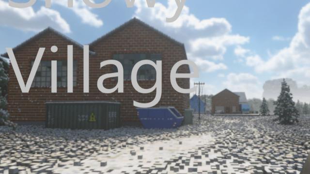 Snowy Village