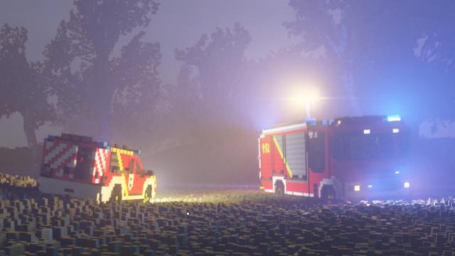 [GFV] German Fire Department & THW Mod для Teardown