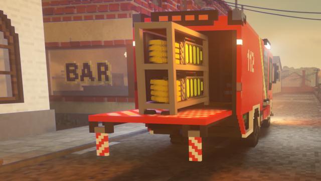 [GFV] German Fire Department & THW Mod для Teardown