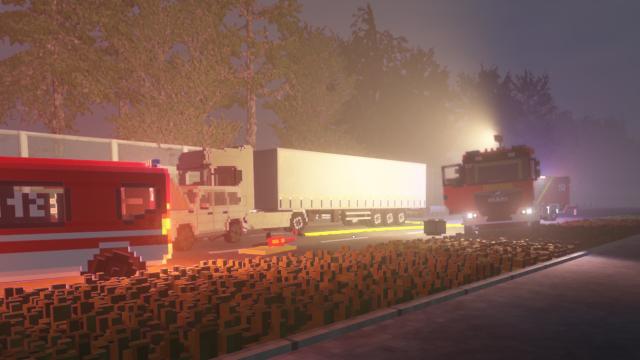 [GFV] German Fire Department & THW Mod для Teardown