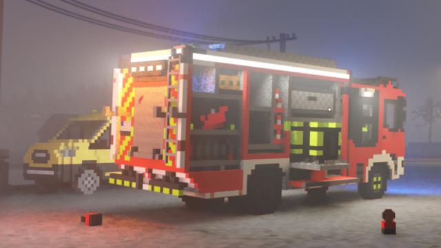 [GFV] German Fire Department & THW Mod для Teardown