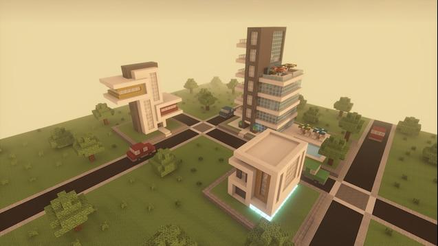 Minecraft Modern Town for Teardown
