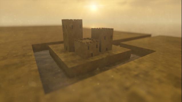 Medieval Sandcastle for Teardown