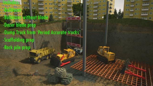 Bulldozer Pack for Teardown