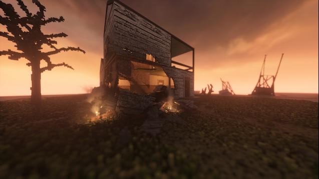 Разрушаемый домик на острове / Destructible House [Port] для Teardown