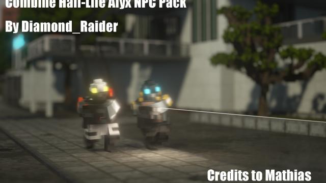 Солдат Альянса / Half-Life Alyx Combine Soldier (AI)