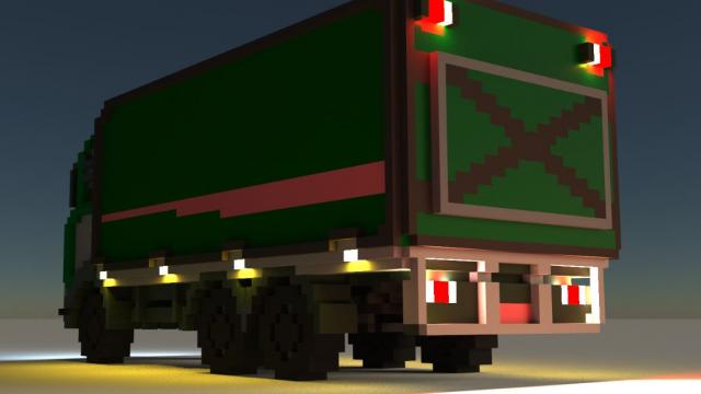 Heavy Armored Truck for Teardown