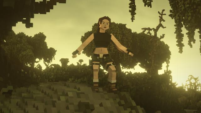 Lara Croft (Tomb Raider) для Teardown