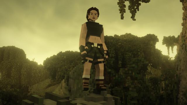 Lara Croft (Tomb Raider) для Teardown