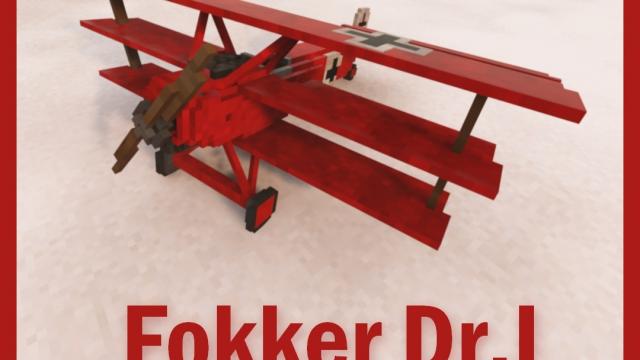 Fokker Dr.I Fighter Plane