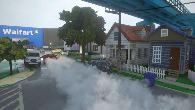 American town для Teardown