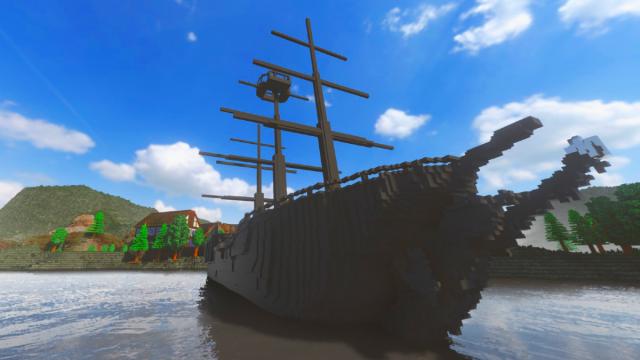 Пиратский корабль / Ethanol's Pirate Ship для Teardown