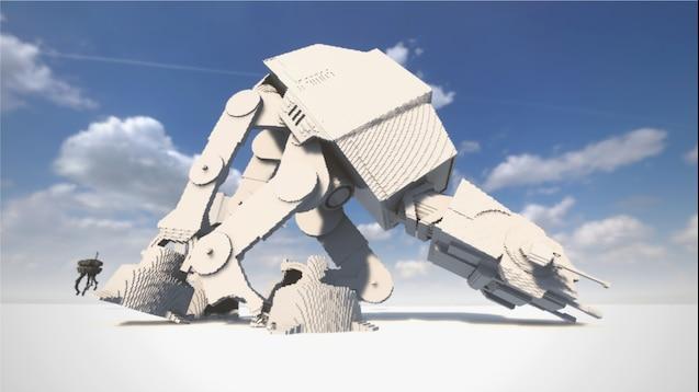 Dynamic AT-AT Map for Teardown