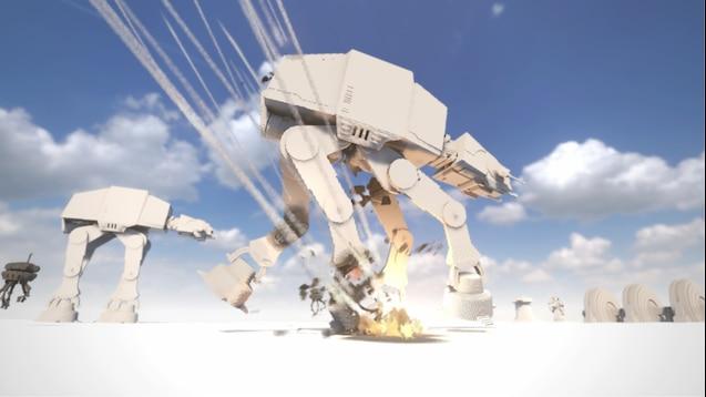 Dynamic AT-AT Map for Teardown