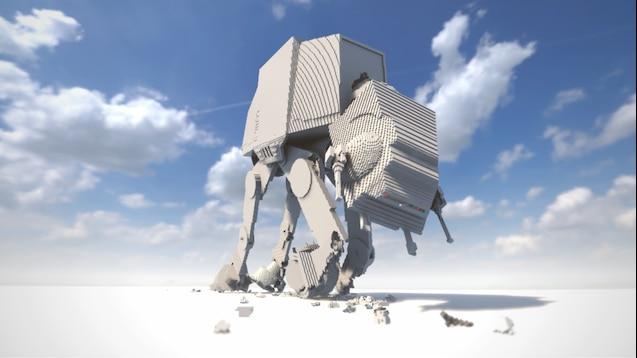 Dynamic AT-AT Map for Teardown