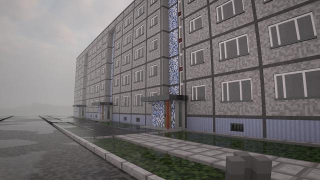 Soviet Apartment Building 