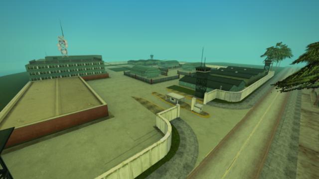 GTA VCS Fort Baxter Air Base для Teardown