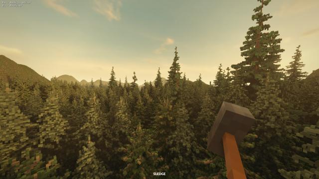 Voxel Forest для Teardown