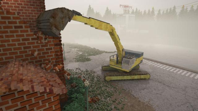 Realistic Excavators for Teardown