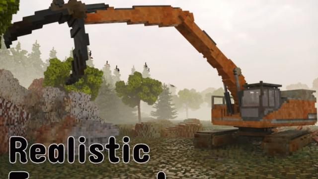 Realistic Excavators