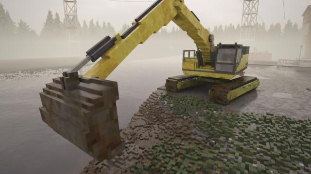 Realistic Excavators for Teardown