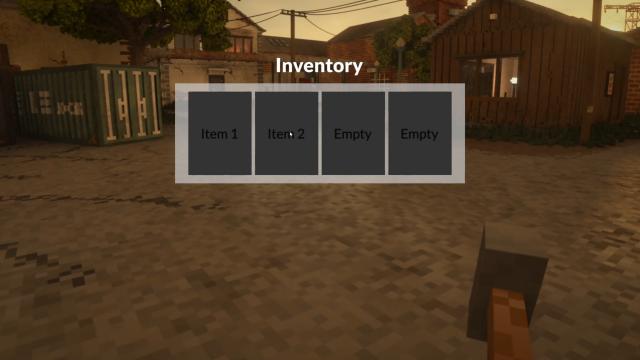 Система инвентаря / Inventory System