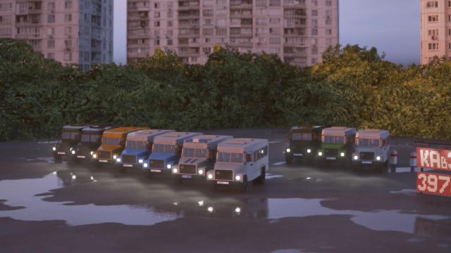 Javaorca1's KAvZ 3976 Bus Pack