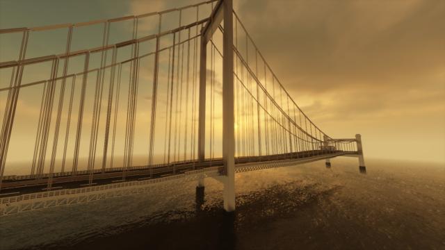 Genuine Dynamic Suspension Bridge для Teardown