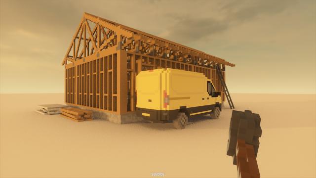 Small construction site