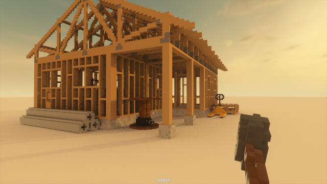 Small construction site for Teardown