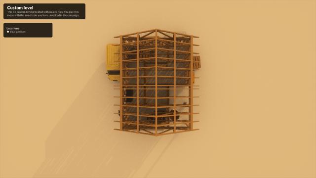 Small construction site for Teardown