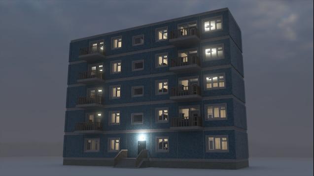 Динамические панельные дома / Dynamic Panel Apartments для Teardown
