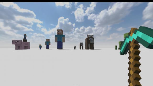 Bandi's Minecraft MOBS for Teardown