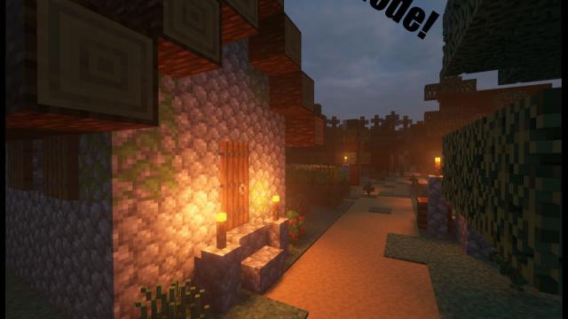 Minecraft Taiga Village