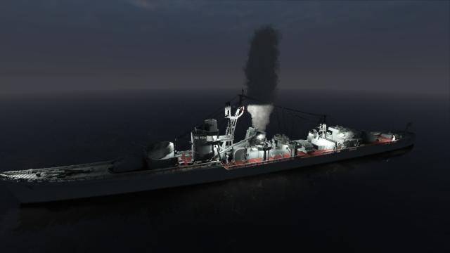 [CHW]IJN Akizuki Destroyer для Teardown