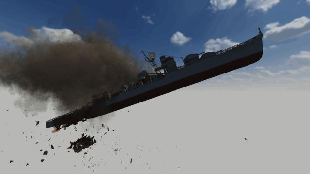 [CHW]IJN Akizuki Destroyer для Teardown